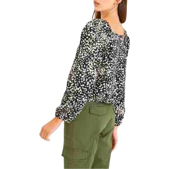 Sanctuary Meadow Blouse V-neck Billowed Long Sleeves Size Large - Picture 1 of 12